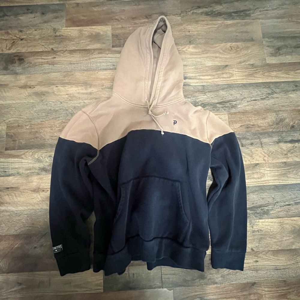 Primitive Tan and Black Hoodie